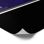 セントクロワ米ヴァージン諸島衛星地図 ポスター (角)