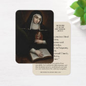 セントゲルトルデ素晴らしザパーガトリー祈りの言葉聖札 (デスク)