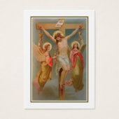 セントゲルトルド大切血イエス祈りの言葉聖札 (正面)