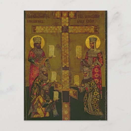 セントコンスタンティンとセントヘレナ ポストカード (正面)