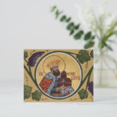 セントコンスタンティンブランコヴェーヌ祈りの言葉カード ポストカード (スタンド正面)