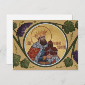 セントコンスタンティンブランコヴェーヌ祈りの言葉カード ポストカード (正面/裏面)