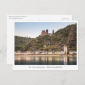 セントゴールシャウセン – バーグカッツ ポストカード (正面/裏面)