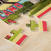 セントサイモンズアイランドレトロ ジグソーパズル (側面)