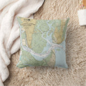 セントサイモンズサウンドブルンスウィックハーバーアンドタートルリバー クッション (ブランケット)