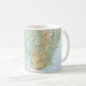 セントサイモンズサウンドブルンスウィックハーバーアンドタートルリバー コーヒーマグカップ (正面右)