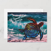 セントサイモンズ島はがき ポストカード (正面/裏面)