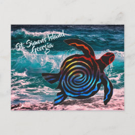 セントサイモンズ島はがき ポストカード