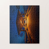 セントサイモンズ魚釣りピア ジグソーパズル (縦)