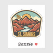 セントサイモンズ、ジョージア シール (シート)