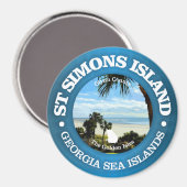 セントサイモンズ(C) マグネット (正面/裏面)