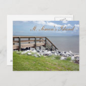 セントサイモン島 ポストカード (正面/裏面)