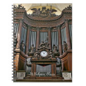 セントサルピスのオルガン手帳 ノートブック (正面)