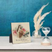 セントザリトルフラワーバラ引用文 フォトプラーク (インサイチュ)