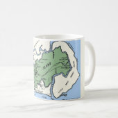 セントシモンズアイランド地図マグ コーヒーマグカップ (正面右)