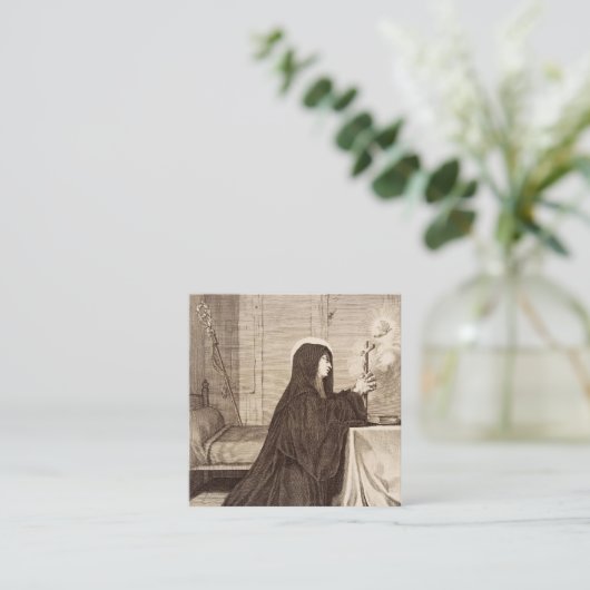 セントショラスティカ学園 スクエア名刺 (スタンド正面)