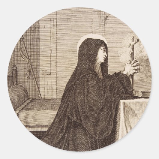 セントショラスティカ学園 ラウンドシール (正面)