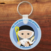 セントショラスティカ キーホルダー (正面)