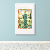 セントショラスティカ&セントベネディクト キャンバスプリント (インサイチュ (ウッドフロア))