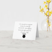 セントジアンナモラ引用文カード カード (黄色い花)