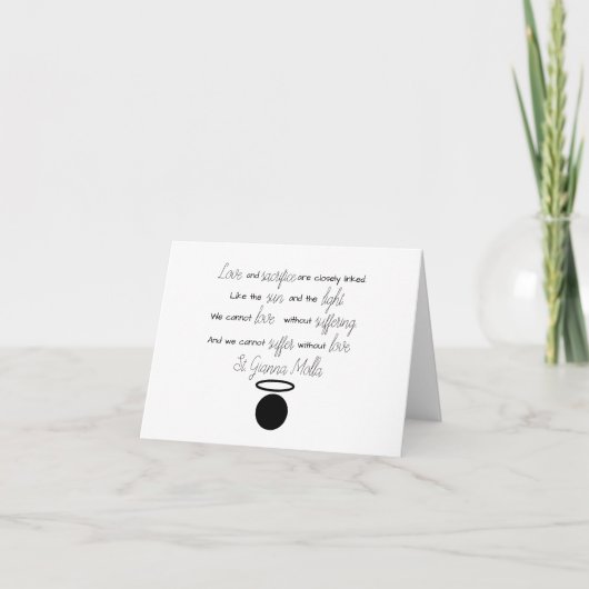 セントジアンナモラ引用文カード カード (正面)