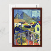 セントジェルマンアットトゥニスバイマッケ威厳がある ポストカード (正面/裏面)