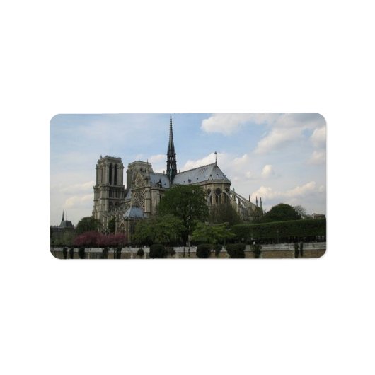 セントジェルマンデプレ住所 シール (正面)