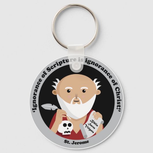 セントジェローム キーホルダー (正面)