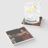 セントジェロ書ーム(by Caravaggio) ストーンコースター (横)