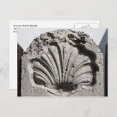 セントジェームスの道ホタテのルートマーカー ポストカード (正面/裏面)