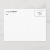 セントジェームスの道ホタテのルートマーカー ポストカード (裏面)