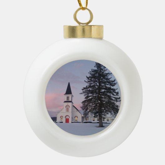 セントジェームスオーナメント セラミックボールオーナメント (正面)