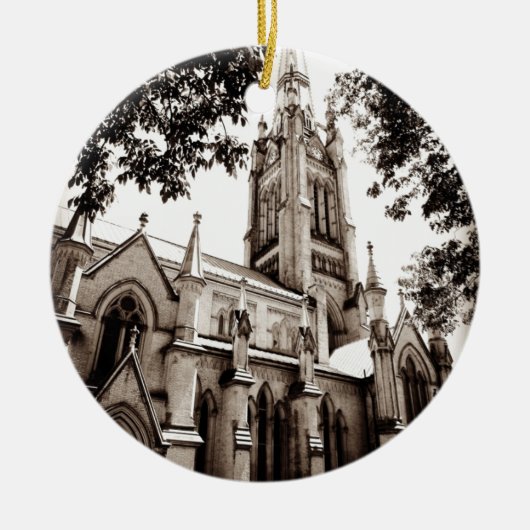 セントジェームス大聖堂教会 セラミックオーナメント (正面)