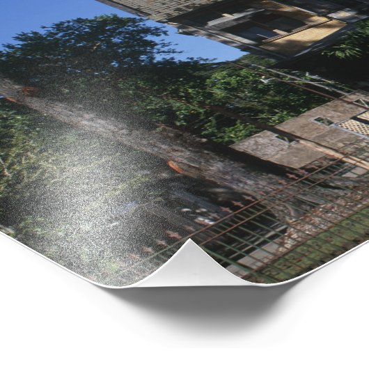 セントジェームス,スペイン港,トリニダードカリブの, フォトプリント (角)