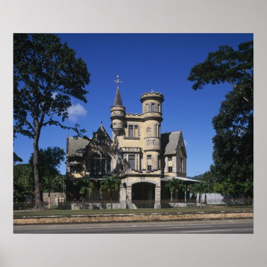 セントジェームス,スペイン港,トリニダードカリブの, ポスター (正面)