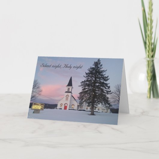 セントジェームズのクリスマスカード シーズンカード (正面)