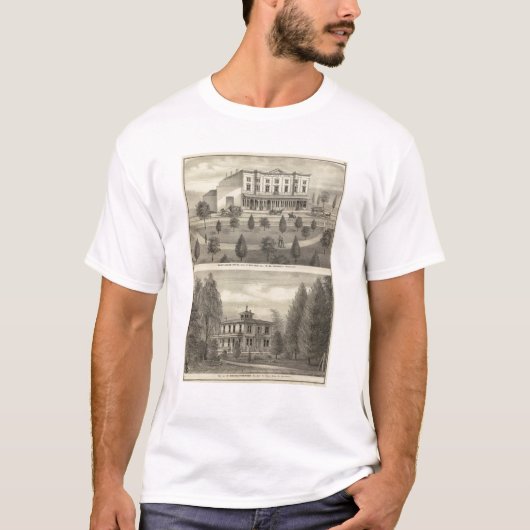 セントジェームズのホテル、住宅 Tシャツ (正面)