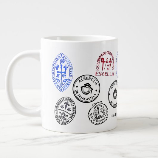 セントジェームズウェイ 巨大マグ ジャンボコーヒーマグカップ (左)