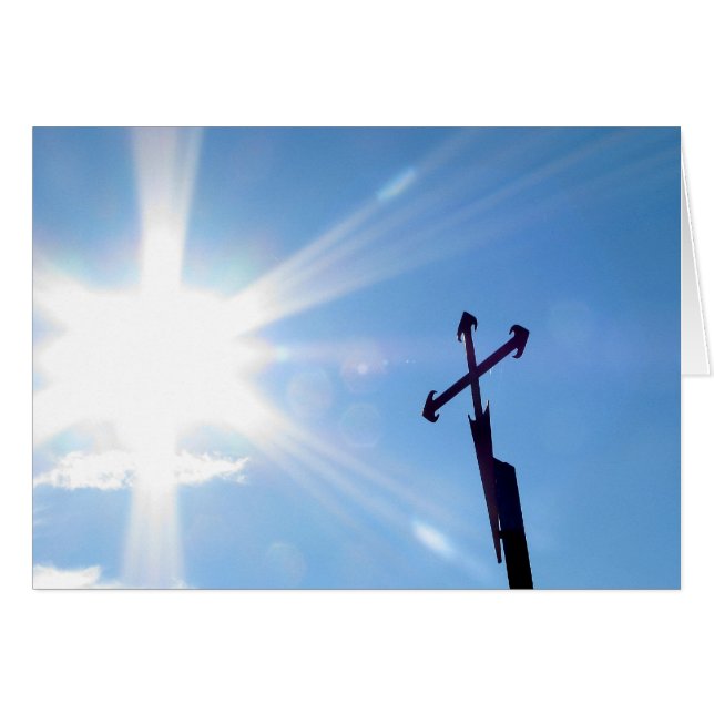 セントジェームズカードの十字 (正面横)