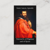 セントジェームズザ使徒ノヴェナ祈りの言葉カード コーリングカード (正面)
