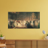 セントジェームズパレスのスケッチルーム キャンバスプリント (インサイチュ (リビング))