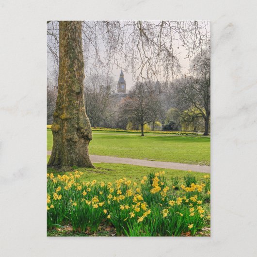 セントジェームズパークロンドンUKポストカード ポストカード (正面)