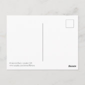 セントジェームズパークロンドンUKポストカード ポストカード (裏面)