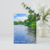 セントジェームズパークロンドンUK ポストカード (スタンド正面)