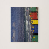 セントジェームズベイ入浴場、ケープタウン近く。 ジグソーパズル (縦)