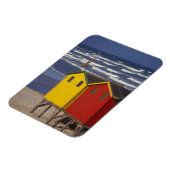 セントジェームズベイ入浴箱,ケーペタウンの近く, 3 マグネット (左側)