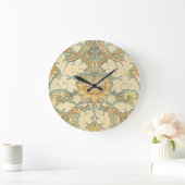 セントジェームズ(1880) ウィリアム・モリスによるアカンサス模様 ラージ壁時計 (ホーム)