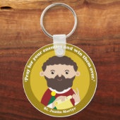 セントジャスティン殉教者 キーホルダー (正面)