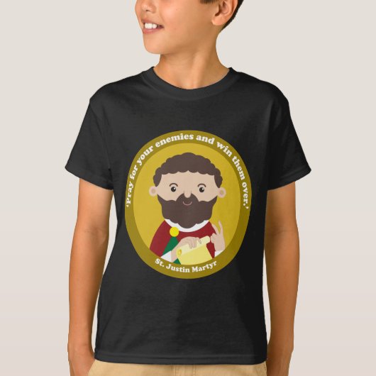 セントジャスティン殉教者 Tシャツ (正面)
