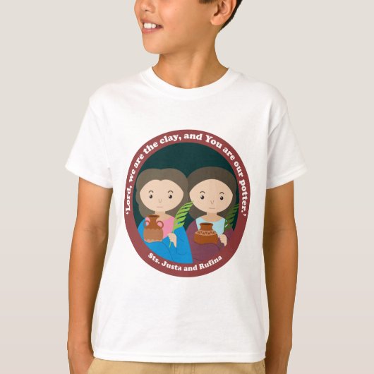 セントジュスタ&セントルフィナ Tシャツ (正面)